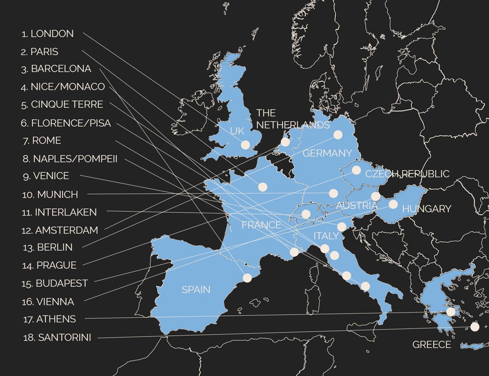 Best Of Europe 6 Weeks Voyista